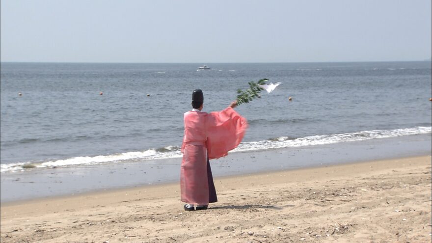 ７月７日『小暑』三重県鈴鹿市で海開き式